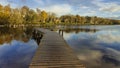 Lusrybeg Island, Lough Erne, Northern Ireland Royalty Free Stock Photo