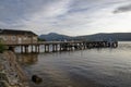 Luss Pier Royalty Free Stock Photo