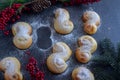 Lussekatter, Sweet Swedish buns baked with saffron