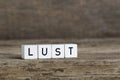 Lust, written in cubes