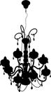 Luster Chandelier Vector 02 Royalty Free Stock Photo