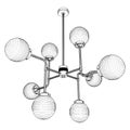 Luster Chandelier Vector. Illustration Isolated On White Background. Royalty Free Stock Photo