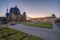 The Lustgarten in Berlin at dawn