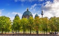 Lustgarten square, in front of the Berlin Cathedral.
