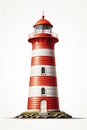 lustration Design Creativity Background lighthouse Royalty Free Stock Photo