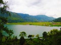 Lut tawar lake in the highlands of Gayo Land Royalty Free Stock Photo