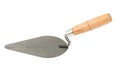 Lute trowel on white background