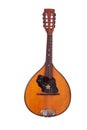 Lute on white Royalty Free Stock Photo