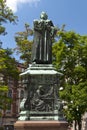 Luther Memorial in Eisenach Royalty Free Stock Photo