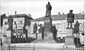 The Luther Monument Lutherdenkmal in Worms, Germany, by a German sculptor of Ernst Friedrich August Rietschel. Royalty Free Stock Photo