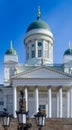 Lutheran Cathedral in the background, in Helsinki, Finland Royalty Free Stock Photo