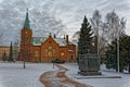 Lutheran cathedral in Jyvaskyla Royalty Free Stock Photo