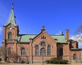 Lutheran cathedral in Jyvaskyla, Finland Royalty Free Stock Photo