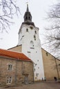 Lutheran Cathedral of St. Mary the Virgin Dome Church, Tallinn, Estonia Royalty Free Stock Photo