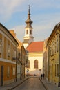 Lutheran Church of BudavÃÂ¡r in Budapest Royalty Free Stock Photo