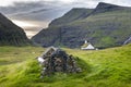 Lutheran Church in Saksun village, Faroe Islands