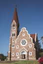 Lutheran church in Windhoek Royalty Free Stock Photo