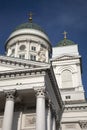 Luthern Cathedral Church; Helsinki Royalty Free Stock Photo