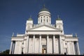 Luthern Cathedral Church; Helsinki Royalty Free Stock Photo