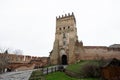 Lutsk, Ukraine - March, 2024: Lubart Castle of Lutsk