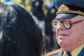 Lutsk ,Ukraine, MAY 9, 2014: Victory Day, people column