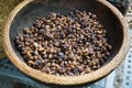 Luwak coffee as made and sold in Bali, Indonesia Royalty Free Stock Photo