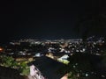 Luwuk city at night, light, residence