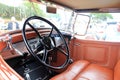 Lux american classic car's interior