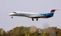 Luxair ERJ-145 Royalty Free Stock Photo