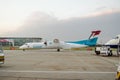 Luxair Plane at City Airport, London