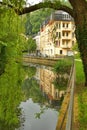 Luxembourg - Alzette river on a sunny day