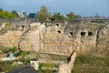 Luxembourg casemates Royalty Free Stock Photo