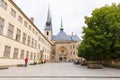 Luxembourg Notre-Dame Cathedral Royalty Free Stock Photo