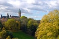Luxembourg downtown and park Royalty Free Stock Photo
