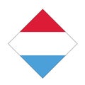 Luxembourg flag - Grand Duchy of Luxembourg