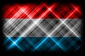 Luxembourg flag, national flag, modern flag Royalty Free Stock Photo