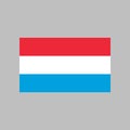 Luxembourg flag vector illustration in high quality for ui and ux, website or mobile application Royalty Free Stock Photo