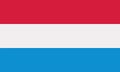 Luxembourg flag vector