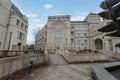 Luxembourg Judiciary City - Justice of the Peace and Library Buildings - Luxembourg City, Luxembourg Royalty Free Stock Photo