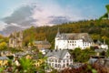 Medieval castle of Clervaux Royalty Free Stock Photo