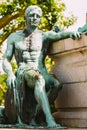 Luxembourg. Monument of Remembrance Gelle Fra or Golden Lady is a war memorial in Luxembourg City. Dedicated to