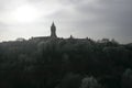 Luxembourg old City in winter Royalty Free Stock Photo