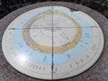 Luxembourg Origins Stone Table Map at the Bock Casemates, Luxembourg City