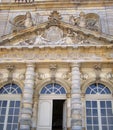 Luxembourg palace facade's details - Paris city