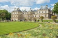 The Luxembourg Palace in The Jardin du Luxembourg or Luxembourg