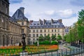 Luxembourg Palace and Park Royalty Free Stock Photo