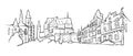 Luxembourg Panorama Sketch