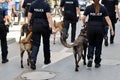 Luxembourg police dogs