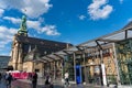Luxembourg railway station, the main station in Luxembourg Royalty Free Stock Photo