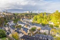 Cityscape Luxembourg Stadt Royalty Free Stock Photo